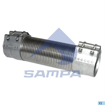 Труба гофрована Mercedes (d90x345) \ 9734900165