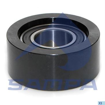 Натяжна ролик ременя поліклинового Mercedes (d75x33) \ 9062004570S