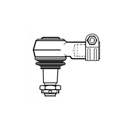 Накінечник рульової тяги, різьба права