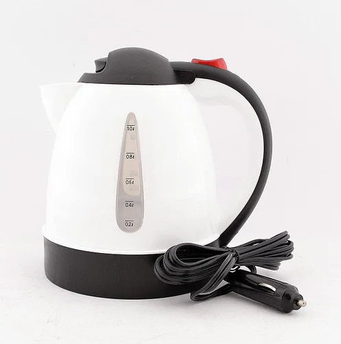 Автомобильный чайник дисковый 24v с блоком под предохранитель