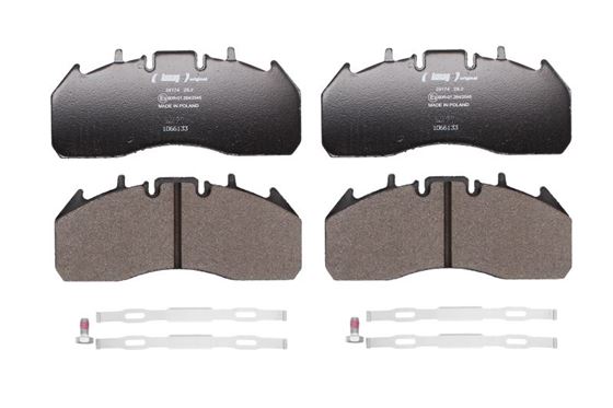 Колодки гальмівні (з прижилися. Пласт. + Датчик вив) / 29174