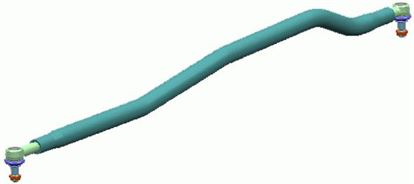 Тяга рульова поздовжня L=1977 mm DAF CF75, CF85