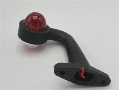 Фонарь позиционный светодиодный 24В двухцветный 16 см угол 90˚ 