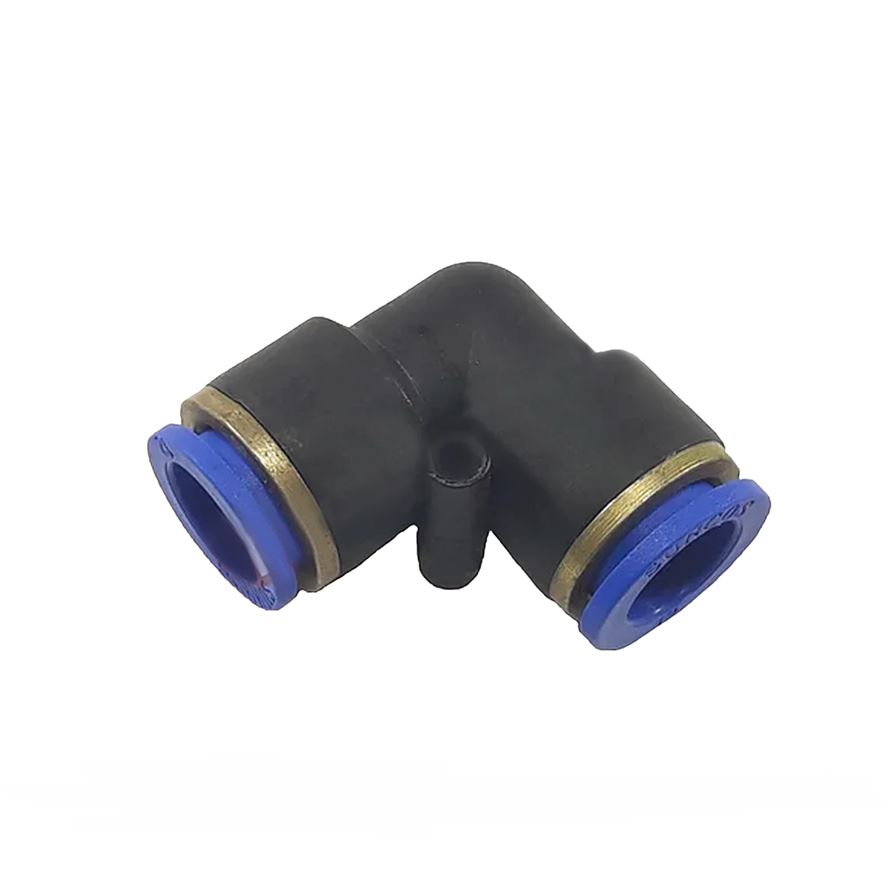 Фітинг кутовий пластиковий пневматичний