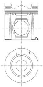 Поршень двигателя (DC11..) Euro 3