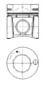 Поршень двигателя (OM401/OM402)