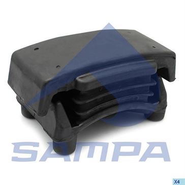 Опора ресори права h = 133 MAN TGA, TGM, TGS, TGX