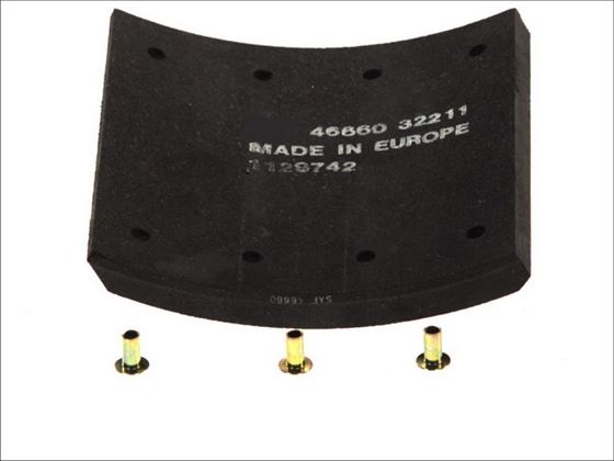 Комплект тормозных накладок 410x183 WVA 19495/19487 (2 ремонт)