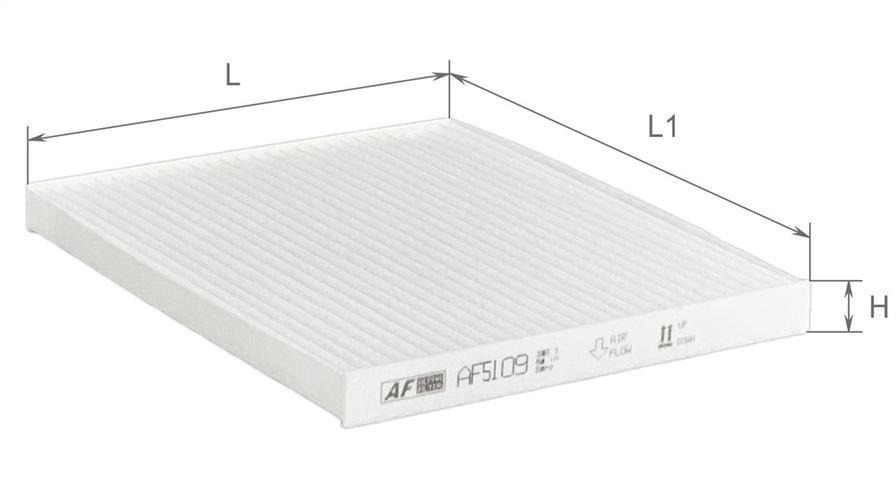 Фільтр салону MERCEDES-BENZ Atego I, Axor I, Axor II, Econic; KAMAZ 5000-Serie, 6000-Serie