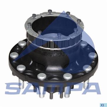 Ступица RENAULT Premium задняя (с подшипником, шпильками ) / 7485107753