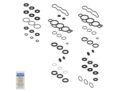 Ремкомплект електромагнітного клапана ECAS  DAF XF, MAN TGA, MB ACTROS, SCANIA