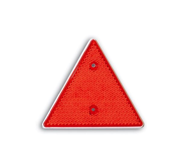 Треугольный рефлектор с красными отверстиями