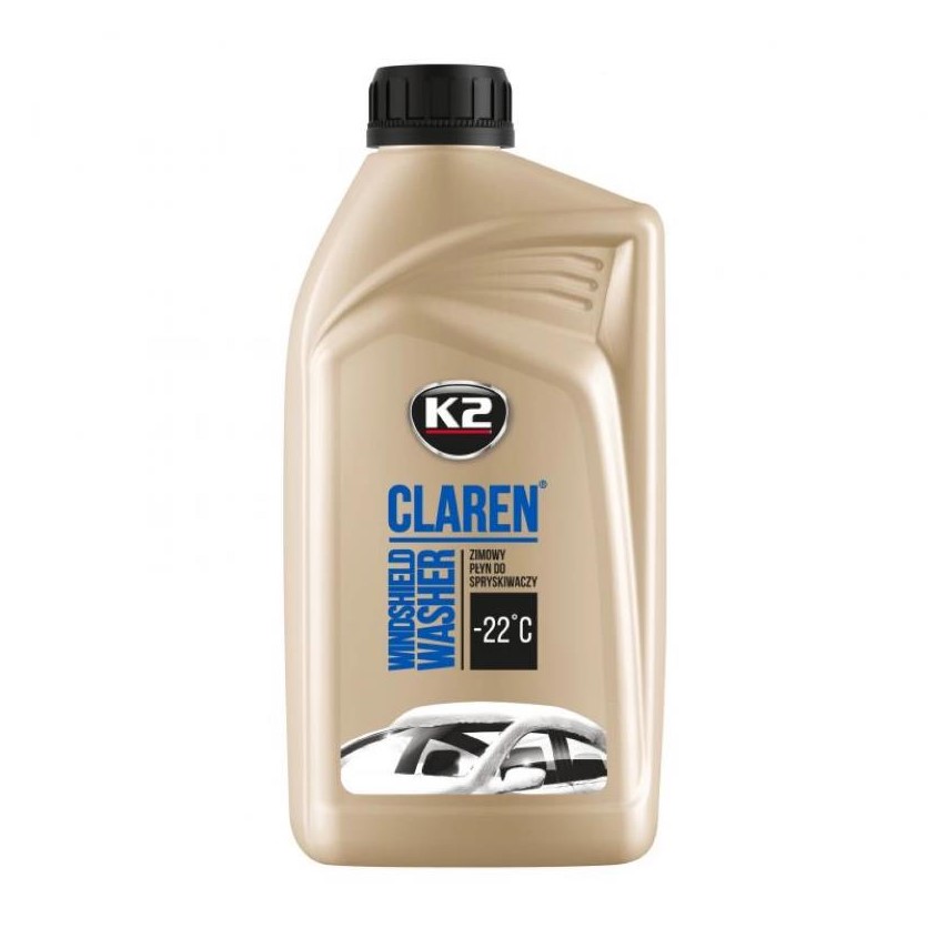 Омивач скла зимовий K2 Claren Windshield Washer -22 °С з нейтральним ароматом 1 л 
