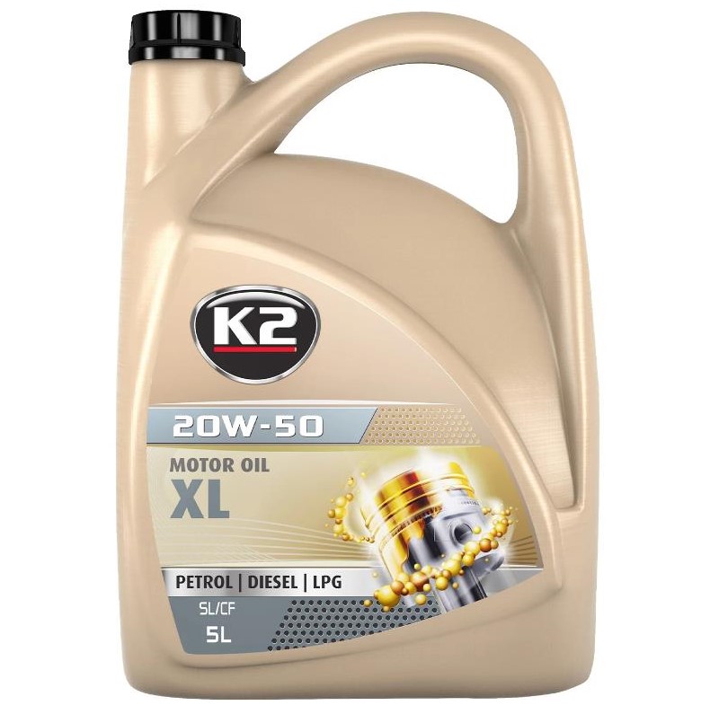 Олива моторна K2 SL/CF 20W-50 5 л 