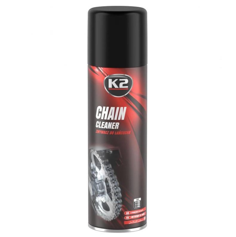 Засіб для очищення ланцюгів K2 Chain Cleaner аерозоль 500 мл 