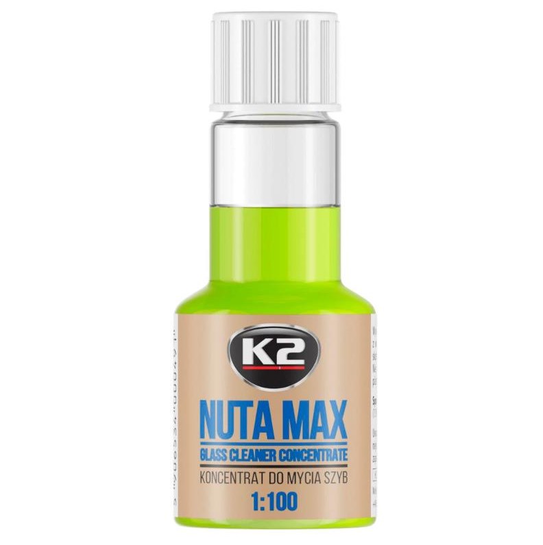 Очиститель для окон и стекла K2 Nuta MAX концентрат 1:100 50 мл 