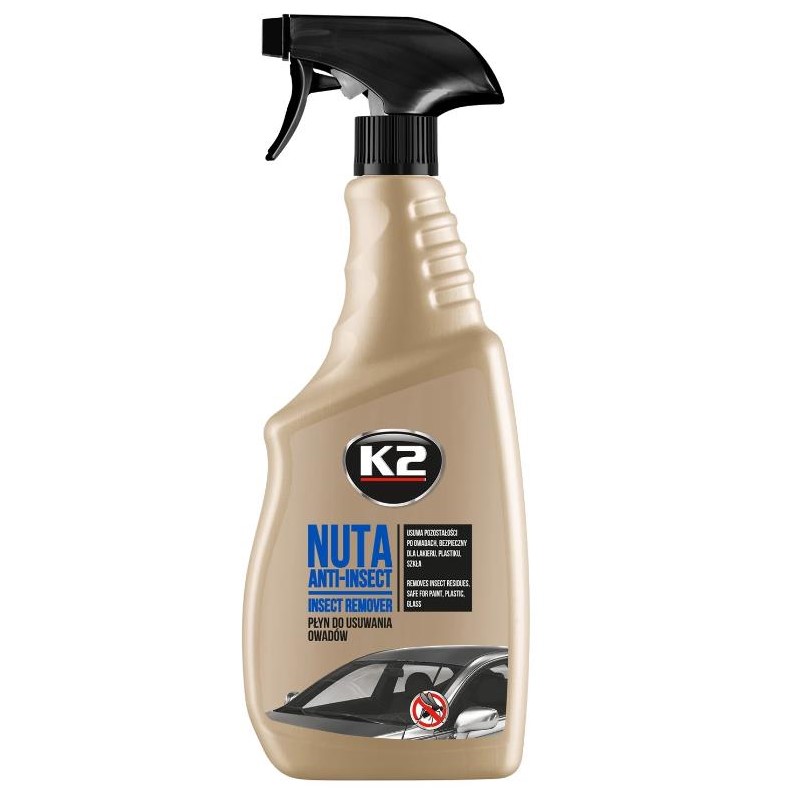 Очищувач для скла K2 Nuta "Анти-мошка" 750 мл 