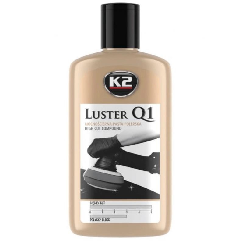 Паста для полировки кузова K2 Luster Q1 белая 250 г 