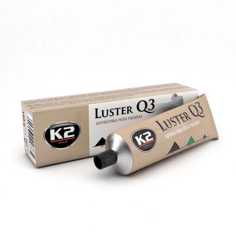 Паста для полировки кузова K2 Luster Q3 зеленый металлик 100 г 