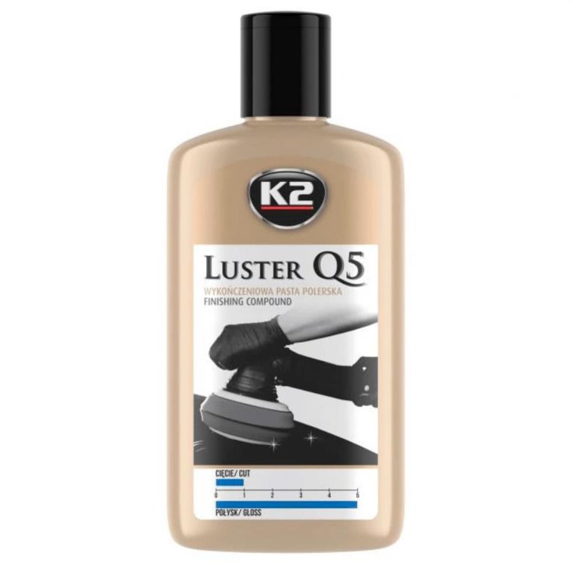 Паста для полировки кузова K2 Luster Q5 голубой 250 г 