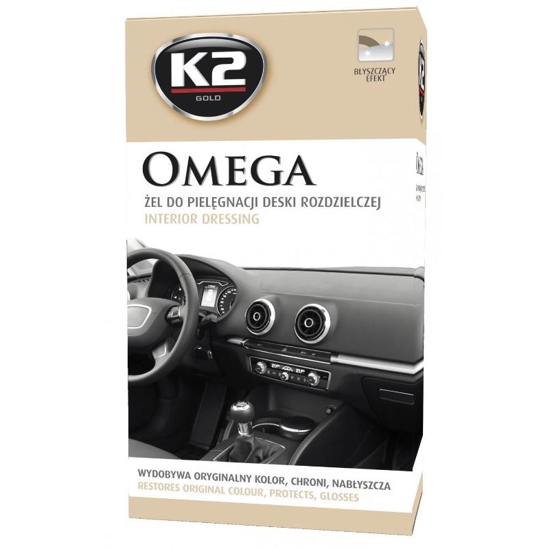 Гель для пластику K2 Gold Omega прозорий 500 мл 