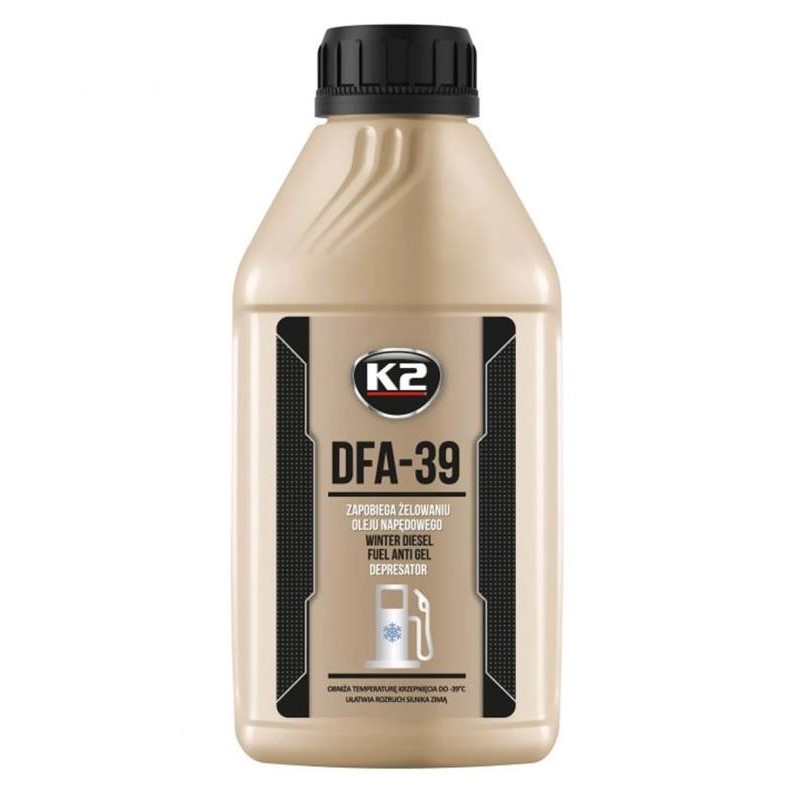 Антигель дизельного палива K2 Turbo DFA-39 500 мл 
