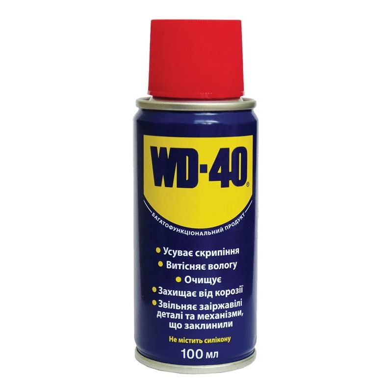 Смазка универсальная WD-40 жидкое минеральное прозрачное аэрозоль 100 мл 