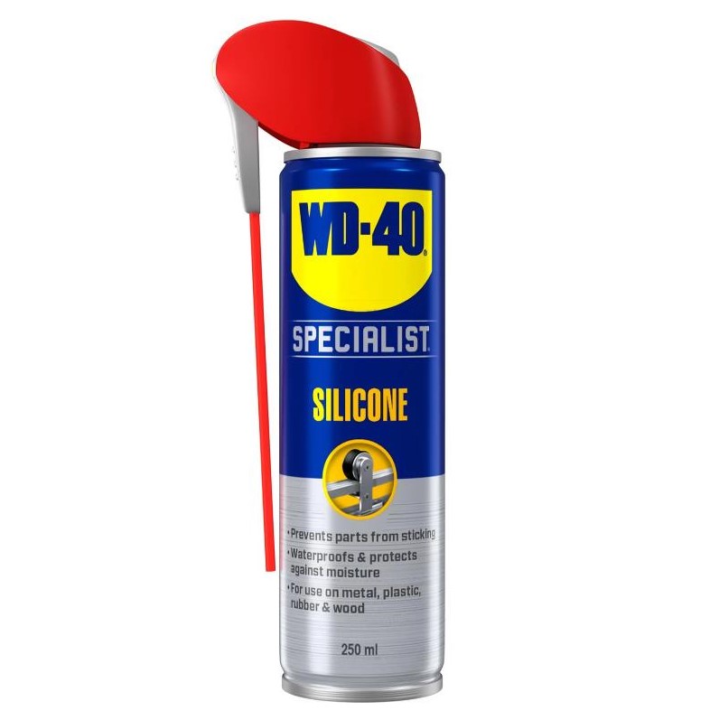 Мастило універсальне швидкосохнуче WD-40 Specialist рідке силіконове біле аерозоль 250 мл 