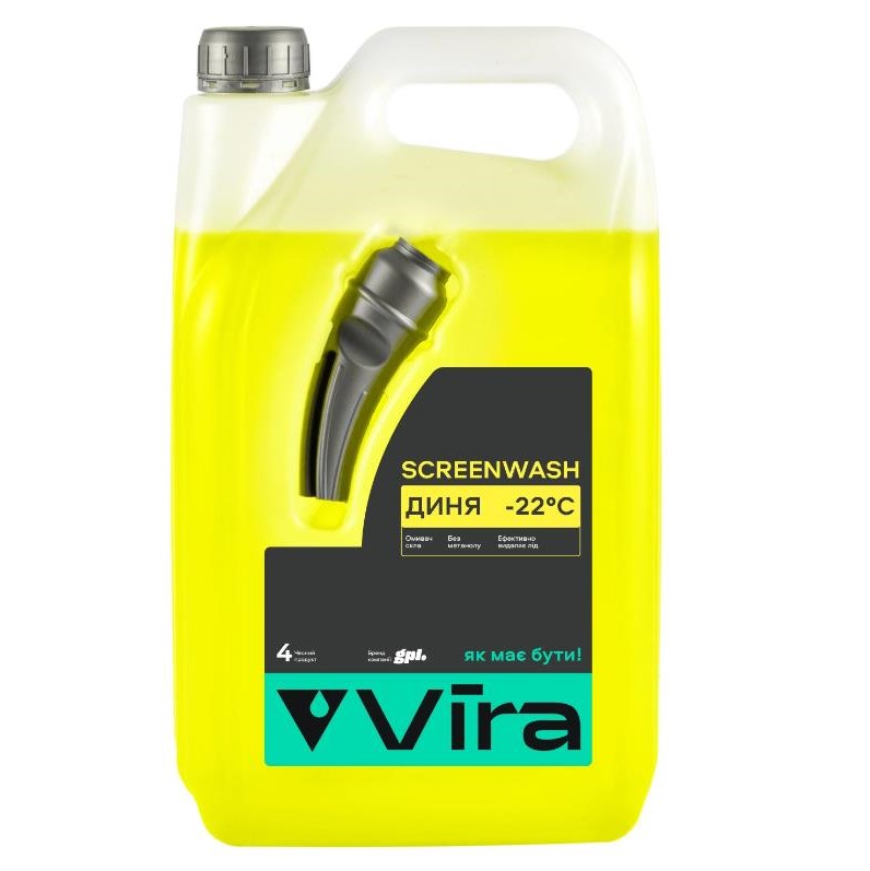 Омивач скла зимовий VIRA -22 °С "Диня" 4 л 