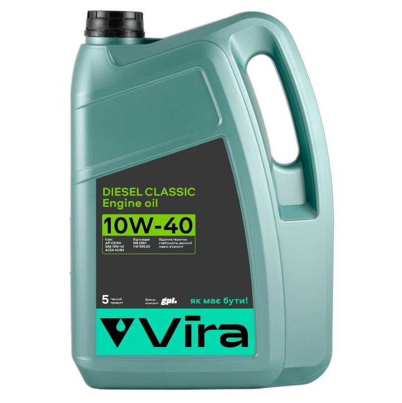 Масло моторное VIRA Diesel Classic 10W-40 5 л