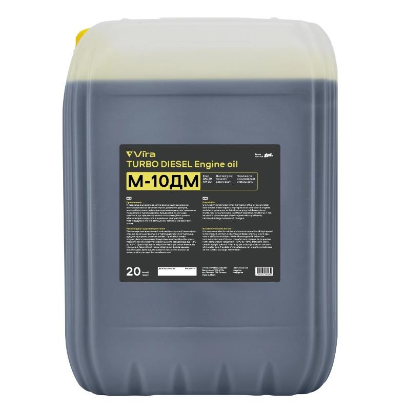 Олива моторна VIRA М-10ДМ SAE 30 20 л 