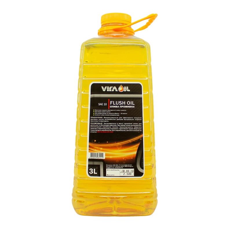 Олива промивочна FLUSH SAE 10 3 л ПЕТ 