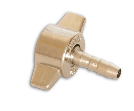 Концовка для шлангов, бабочка диаметр 8