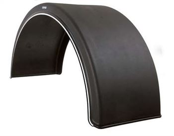 Крыло 430x1300x1900 (на одно колесо) с белой полосой