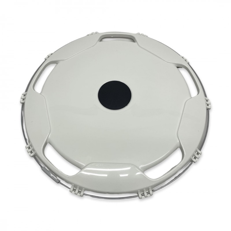 Ковпак колеса зад 22,5" пластиковий білий