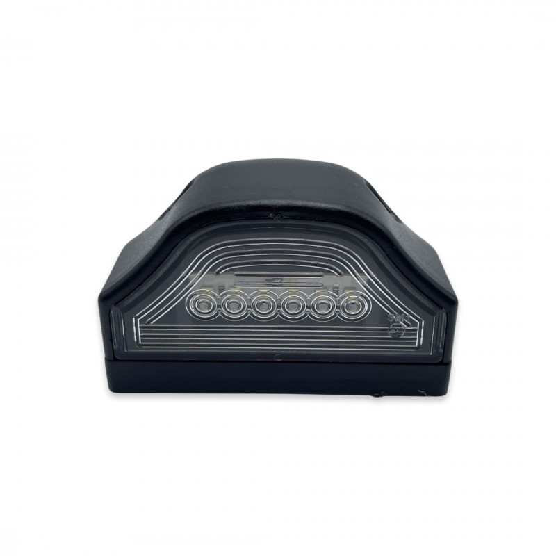 Підсвітка номеру LED чорна 12-24v