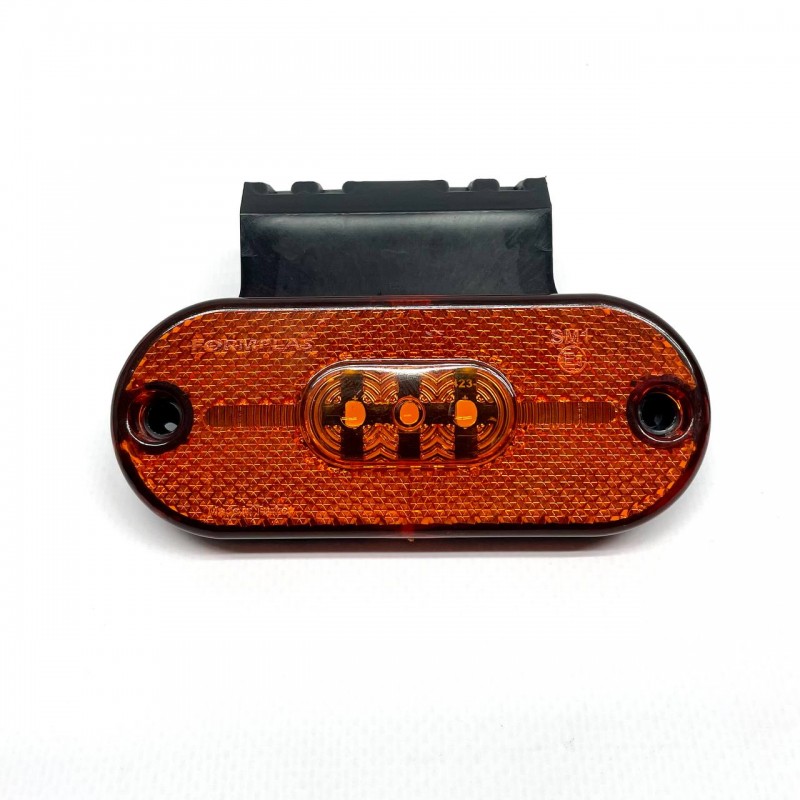 Ліхтар габаритний 3 LED жовтий 12-24v