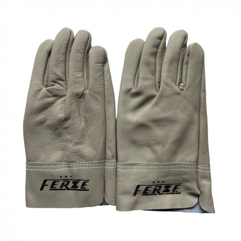 Перчатки кожаные рабочие размер L