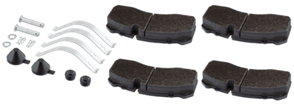 Комплект гальмівних колодок, дискові гальма