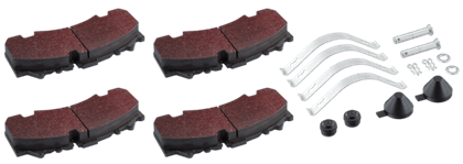 Комплект гальмівних колодок, дискові гальма