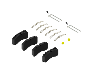 Колодки гальмівні