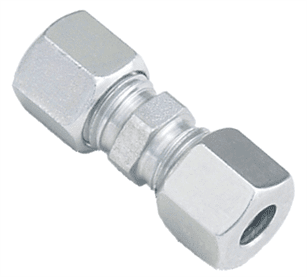 Штуцер-з'єднувач D=8/8, L=40