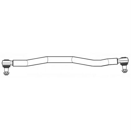 Тяга рульова поздовжня L=1658 мм DAF 75 CF, 85, 85 CF 07.92-