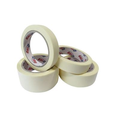 Паперова малярна стрічка 19мм х 35м 80 градуcів