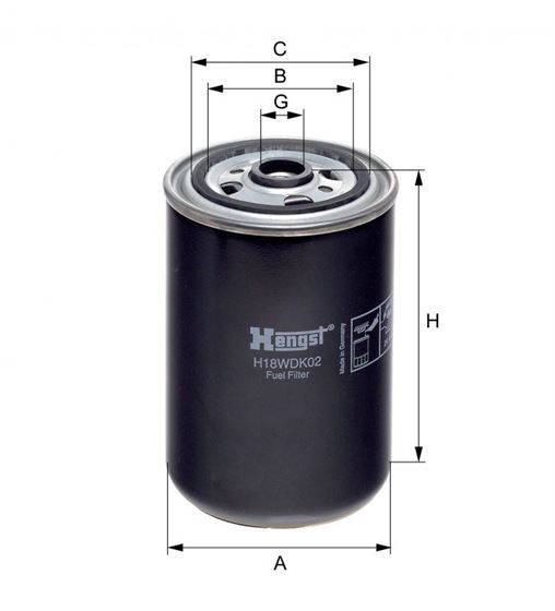 Фільтр паливний