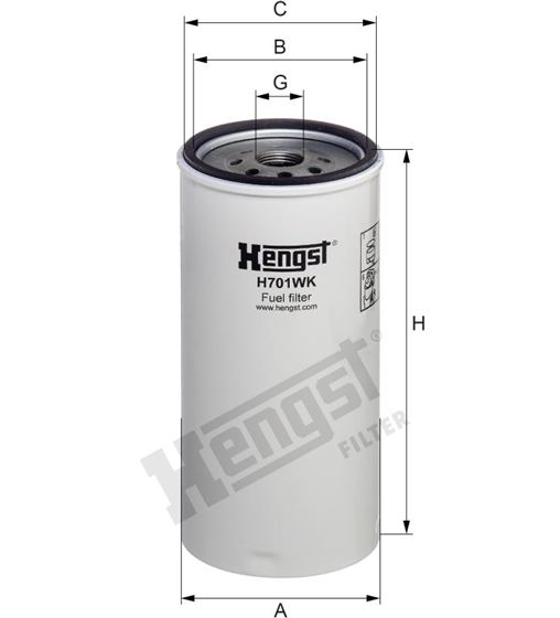 Фільтр паливний сепаратора MB ACTROS/AXOR/ATEGO, RENAULT, VOLVO, IVECO, DEUTZ