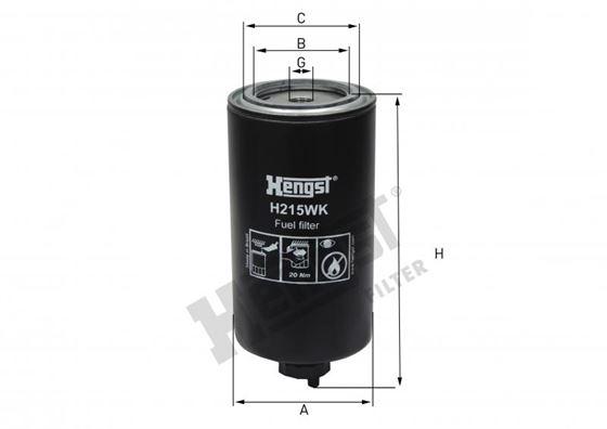 Фільтр паливний IVECO EUROCARGO I-III/MAGIRUS/STRALIS/STRATOR/TRAKKER