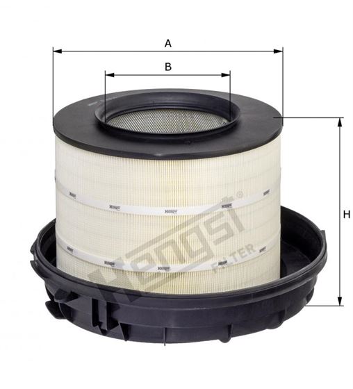 Фільтр повітряний h=332 MB Actros/ Axor/ Actros II