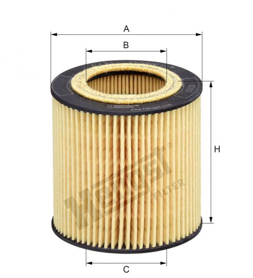 Фильтр масляный (вставка) BMW E60 2003>