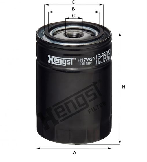 Фільтр масляний h=133 RENAULT TRUCKS / IVECO